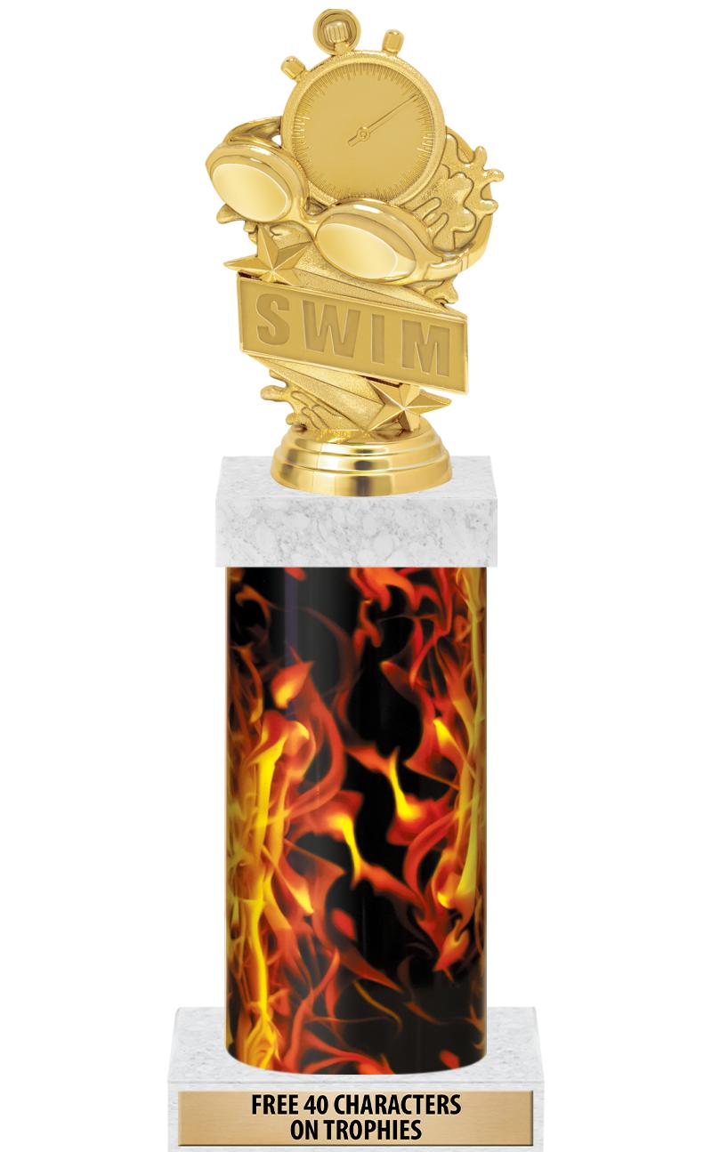 14" INFERNO-GD FIG/SQUARE