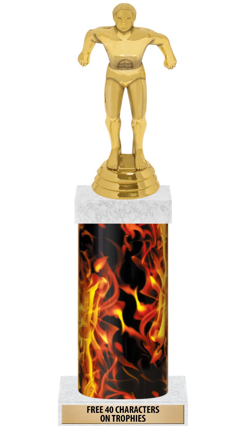 14" INFERNO-GD FIG/SQUARE