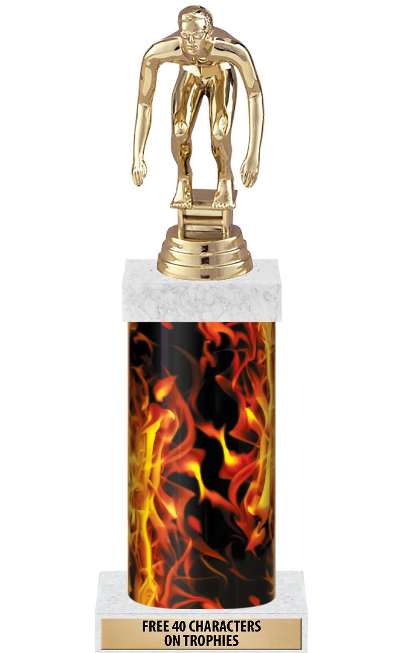 14" INFERNO-GD FIG/SQUARE