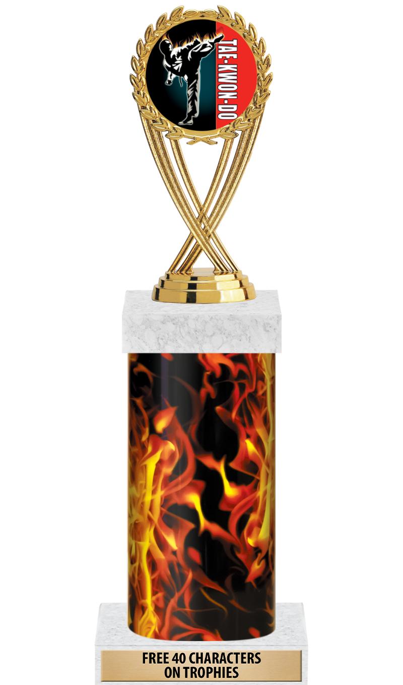 14" INFERNO-GD FIG/SQUARE