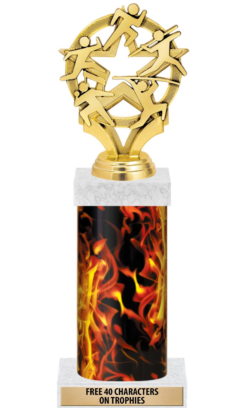 14" INFERNO-GD FIG/SQUARE