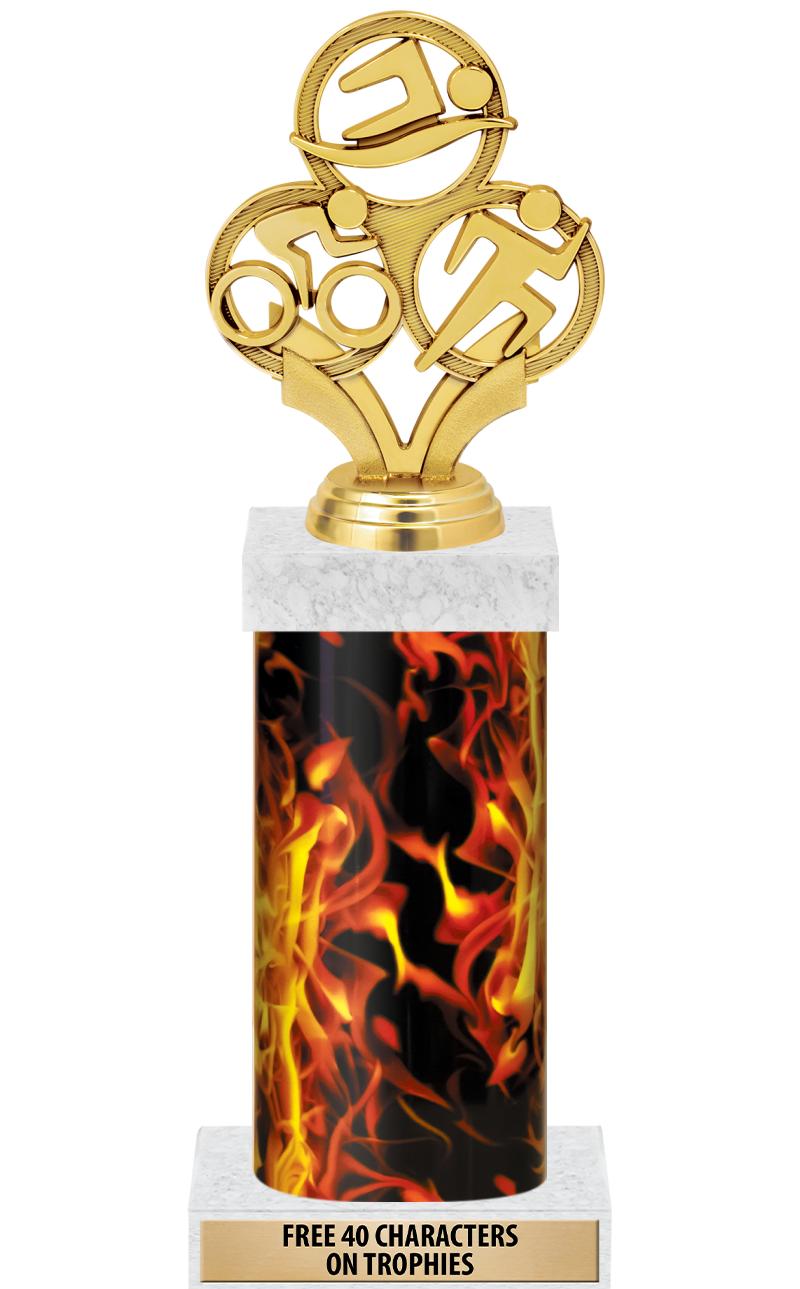 14" INFERNO-GD FIG/SQUARE