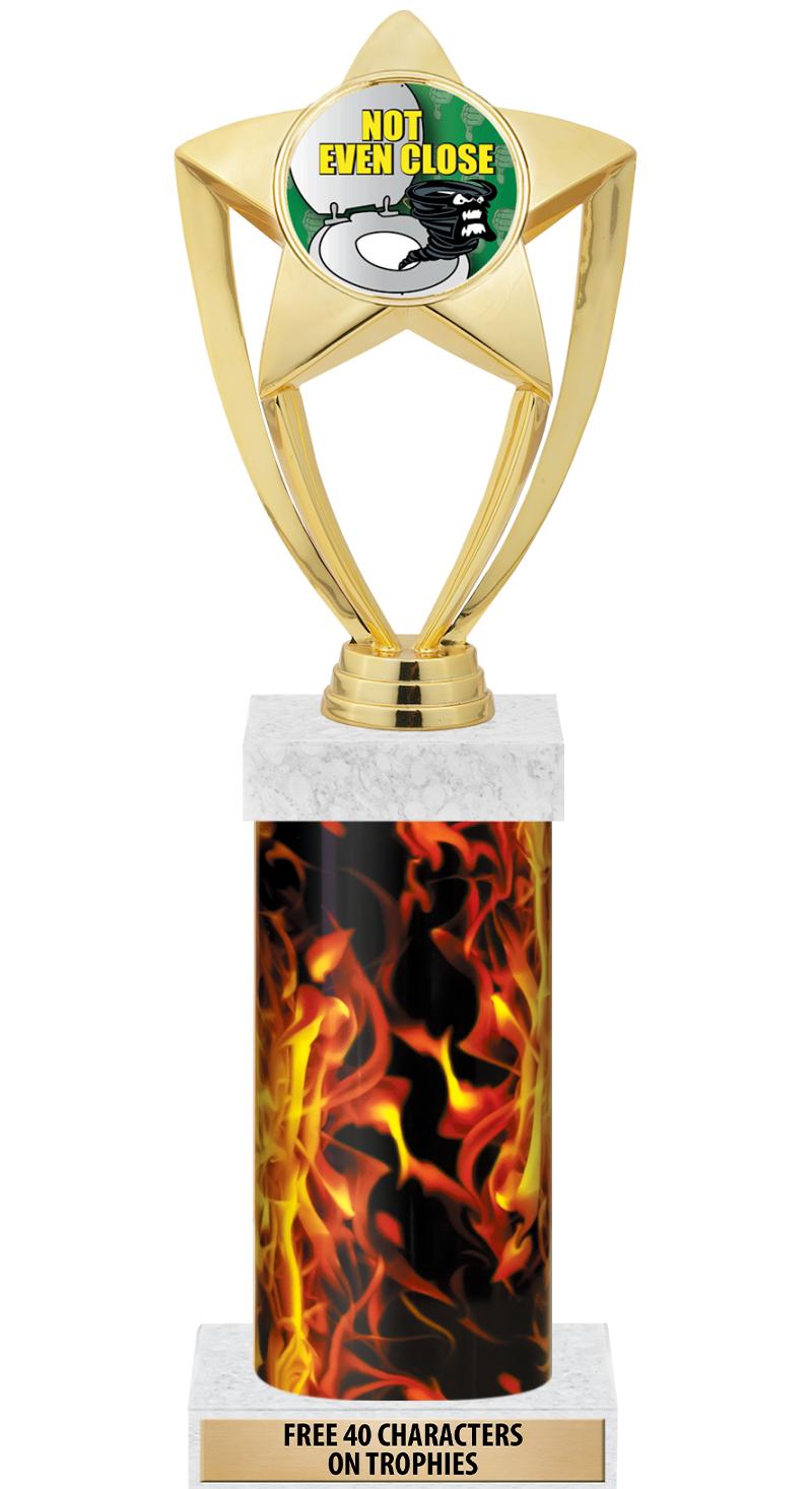 14" INFERNO-GD FIG/SQUARE