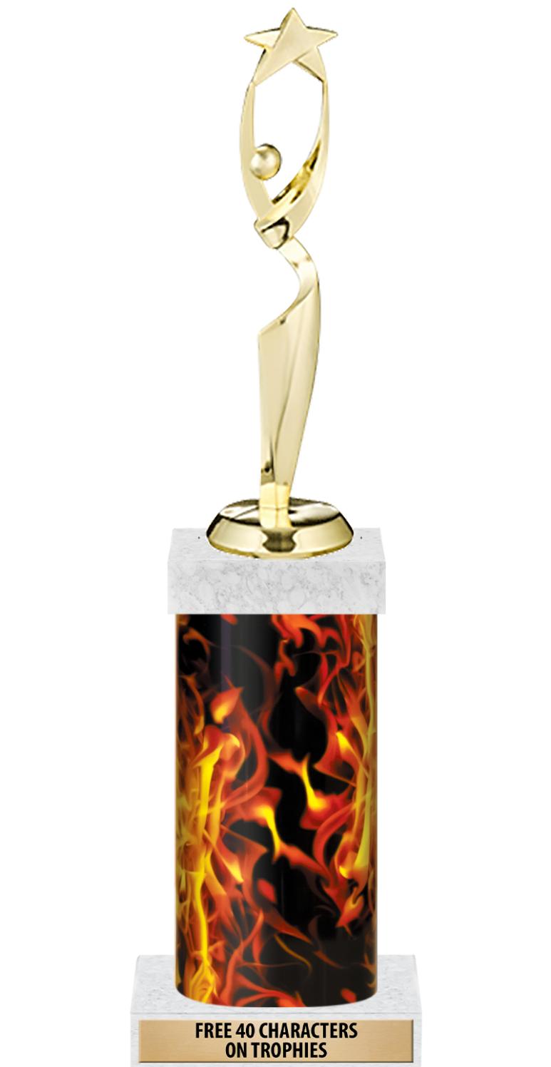 14" INFERNO-GD FIG/SQUARE