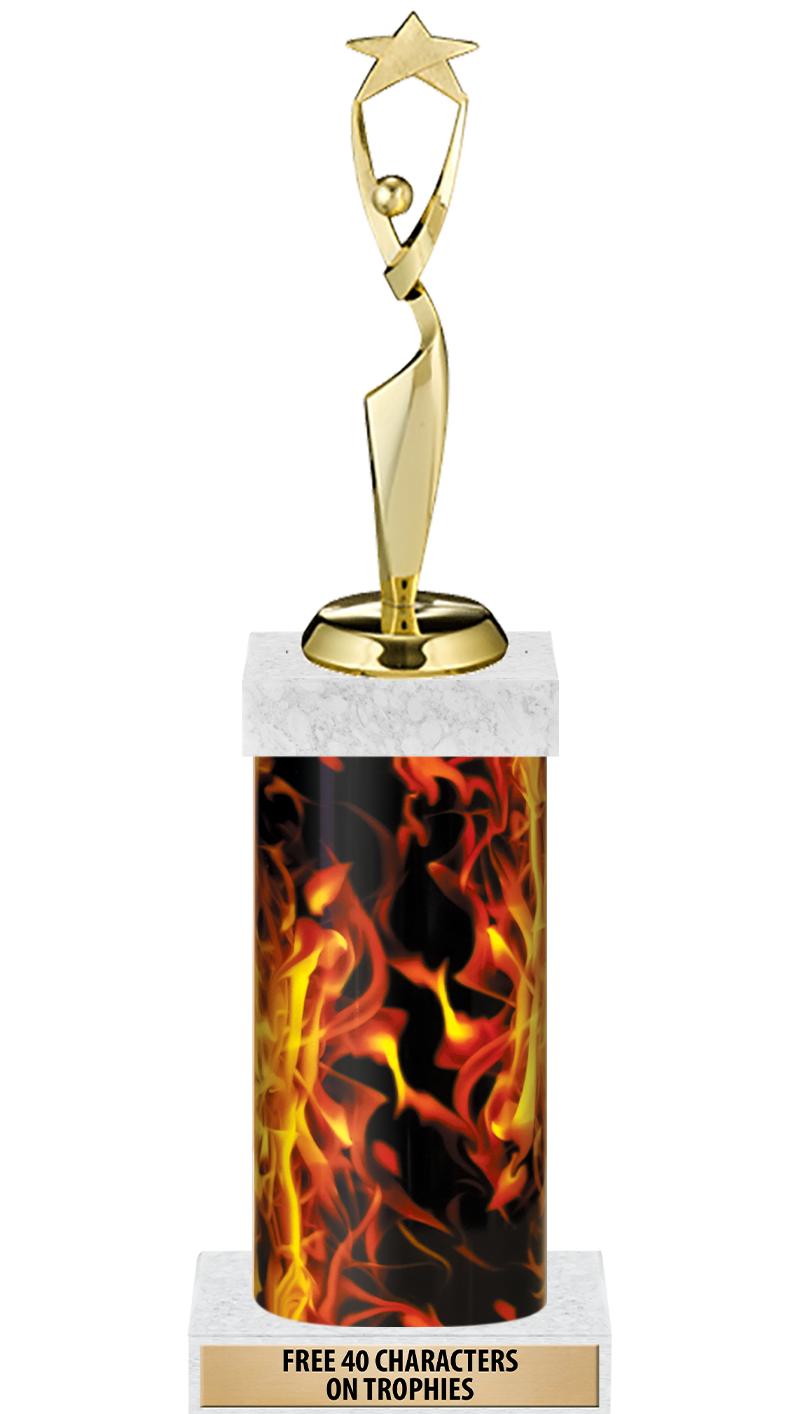 14" INFERNO-GD FIG/SQUARE