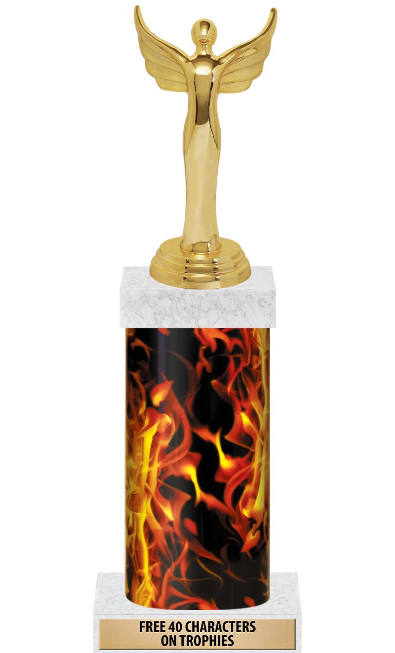 14" INFERNO-GD FIG/SQUARE