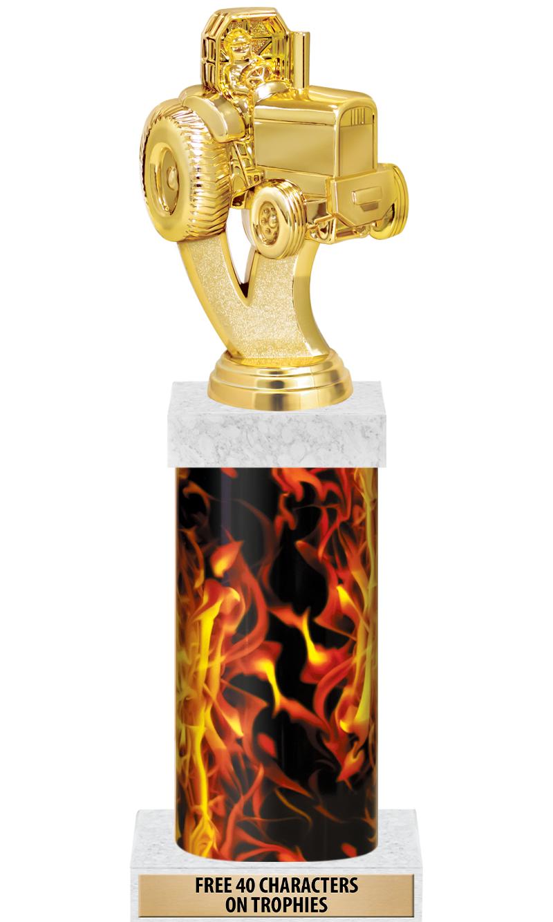 14" INFERNO-GD FIG/SQUARE