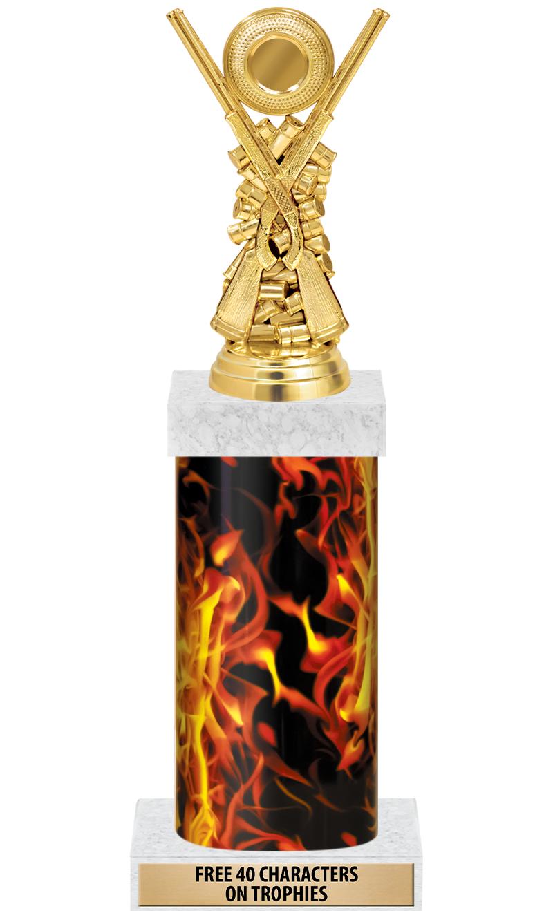 14" INFERNO-GD FIG/SQUARE