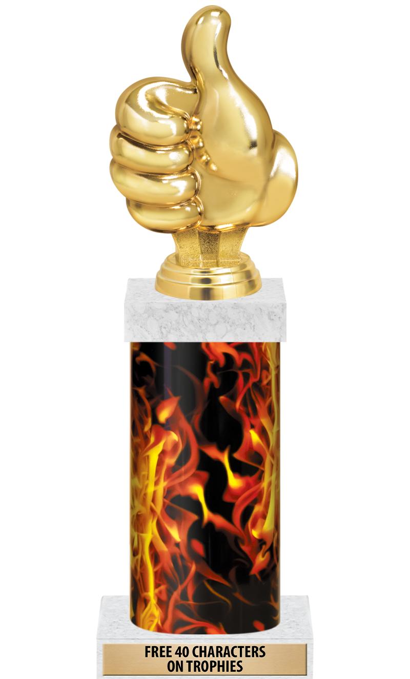 14" INFERNO-GD FIG/SQUARE