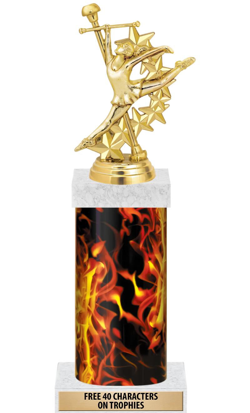 14" INFERNO-GD FIG/SQUARE