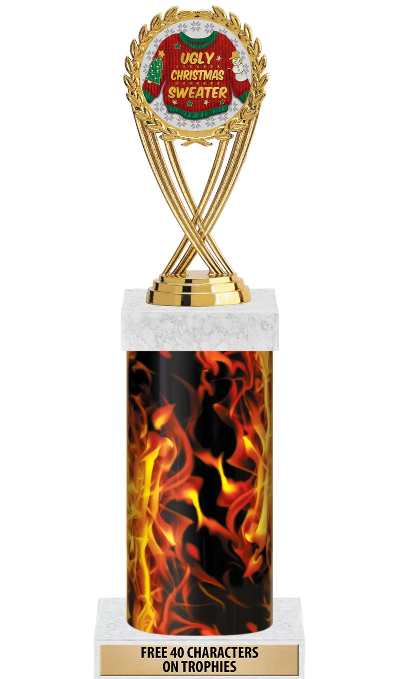 14" INFERNO-GD FIG/SQUARE