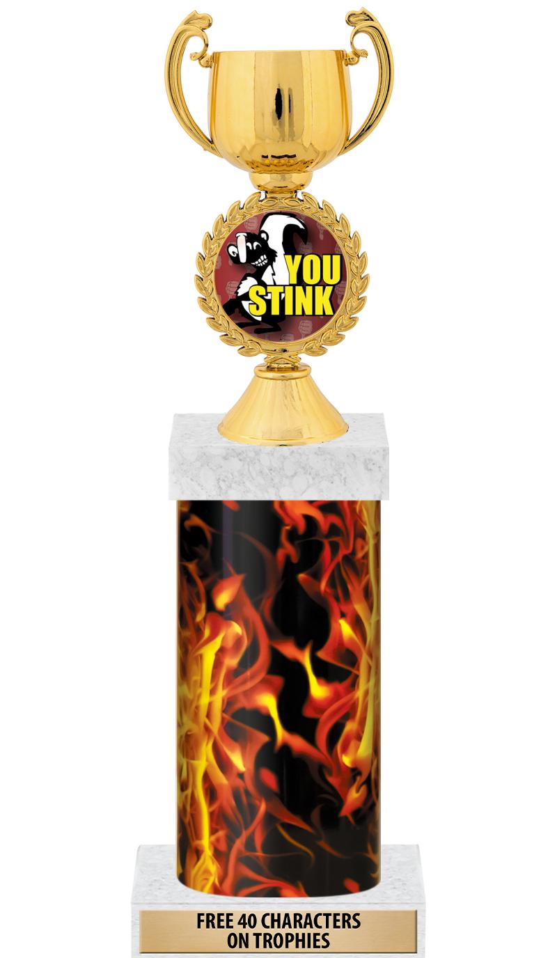 14" INFERNO-GD FIG/SQUARE