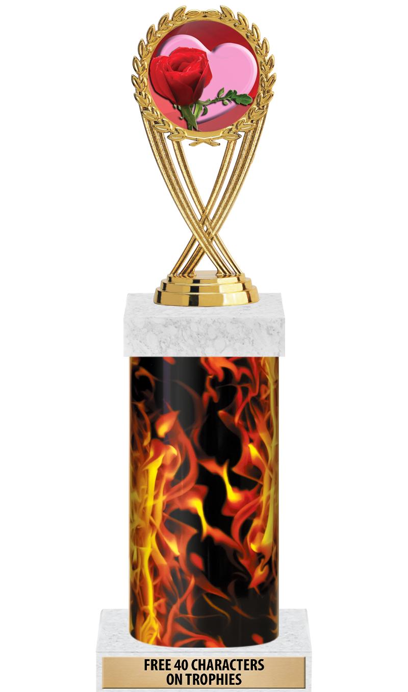 14" INFERNO-GD FIG/SQUARE