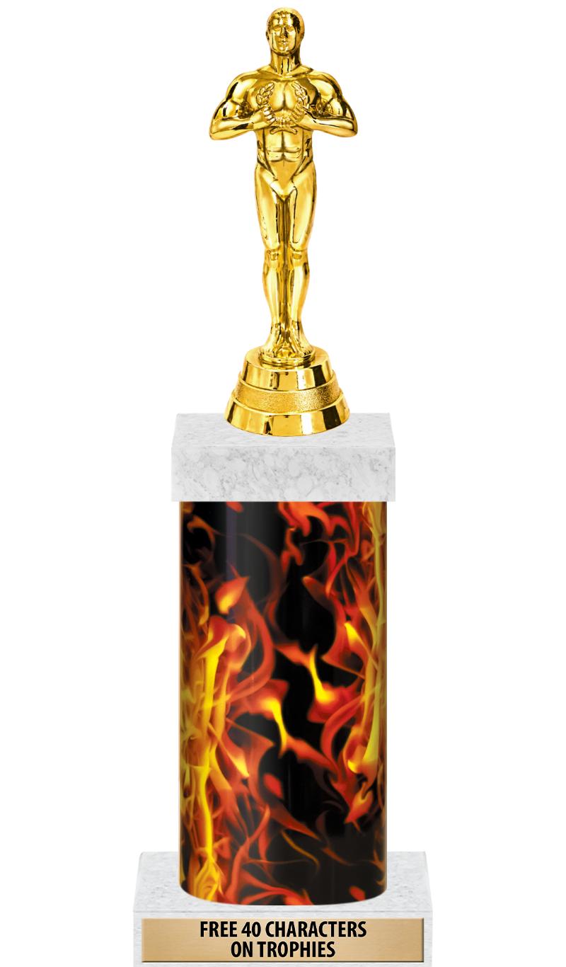 14" INFERNO-GD FIG/SQUARE