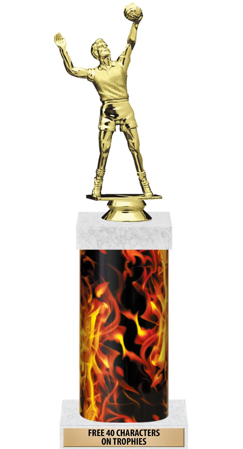 14" INFERNO-GD FIG/SQUARE