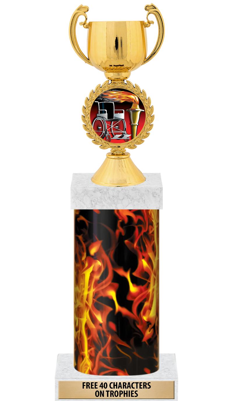 14" INFERNO-GD FIG/SQUARE