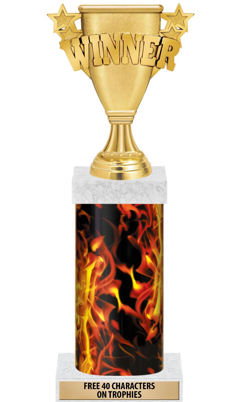 14" INFERNO-GD FIG/SQUARE