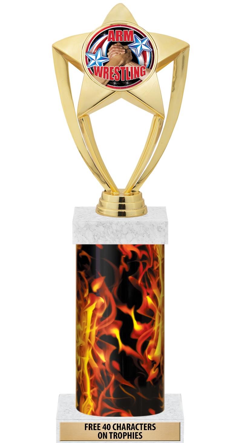 14" INFERNO-GD FIG/SQUARE