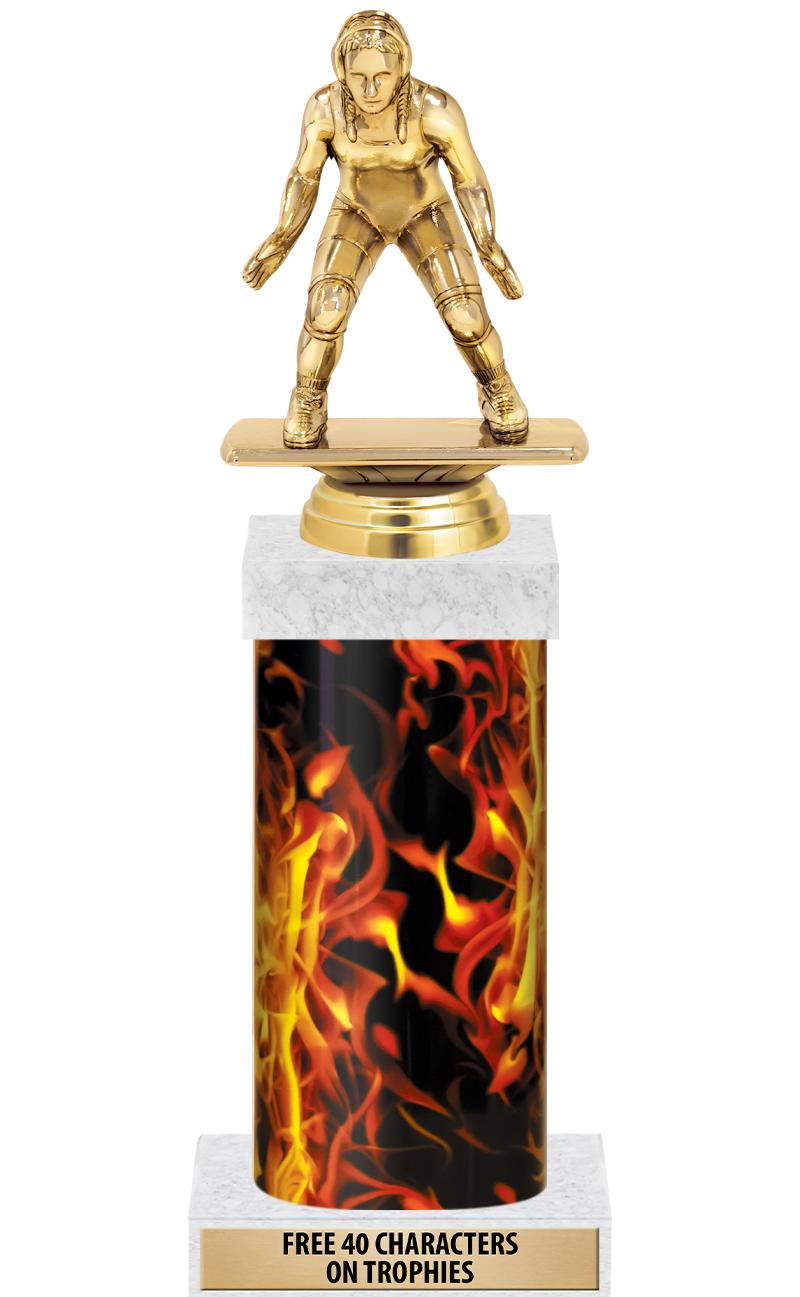 14" INFERNO-GD FIG/SQUARE