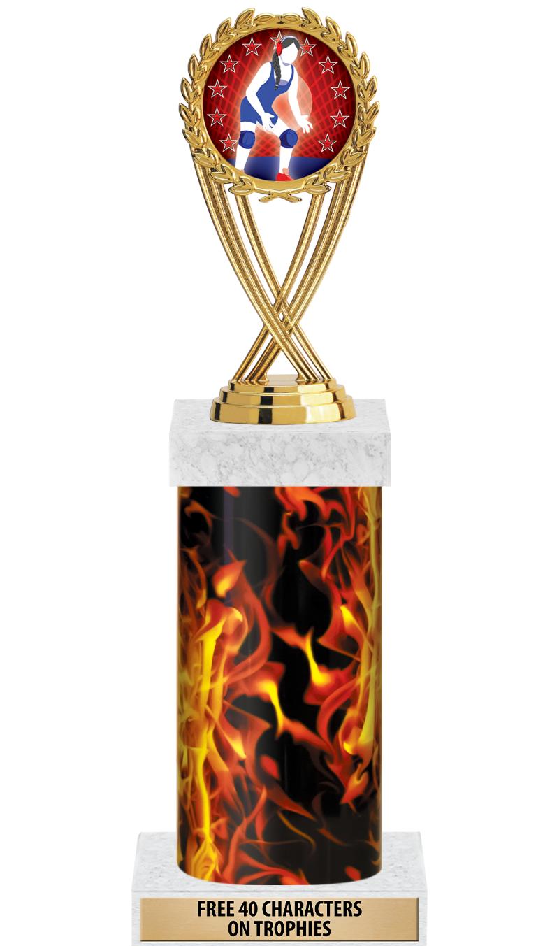 14" INFERNO-GD FIG/SQUARE