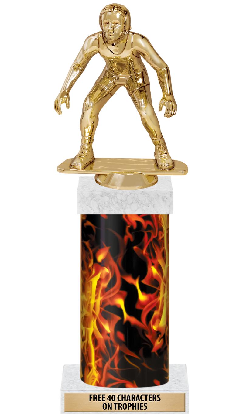 14" INFERNO-GD FIG/SQUARE