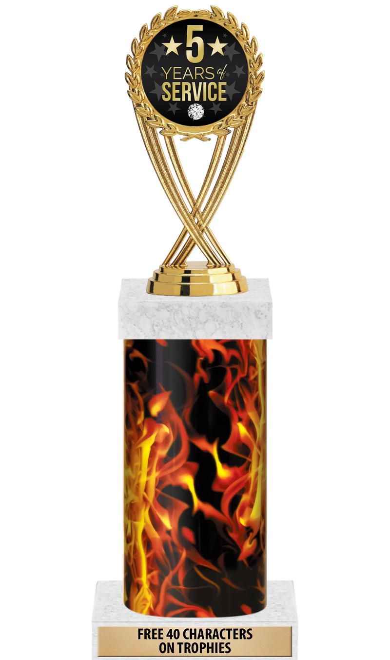 14" INFERNO-GD FIG/SQUARE