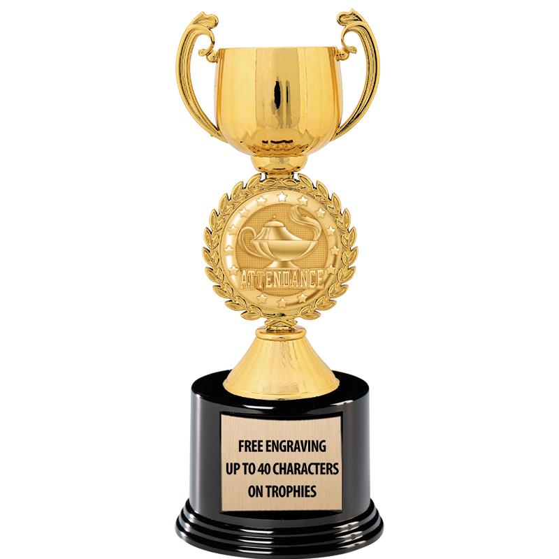 8.75" CHAPLET CUP GLD W/ RND B