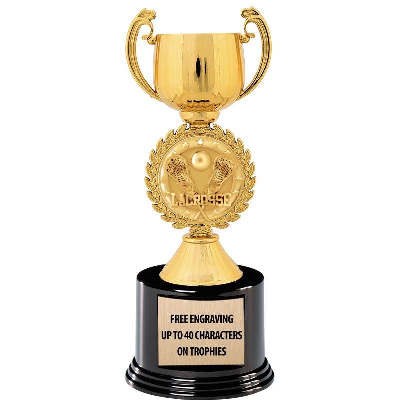 8.75" CHAPLET CUP GLD W/ RND B