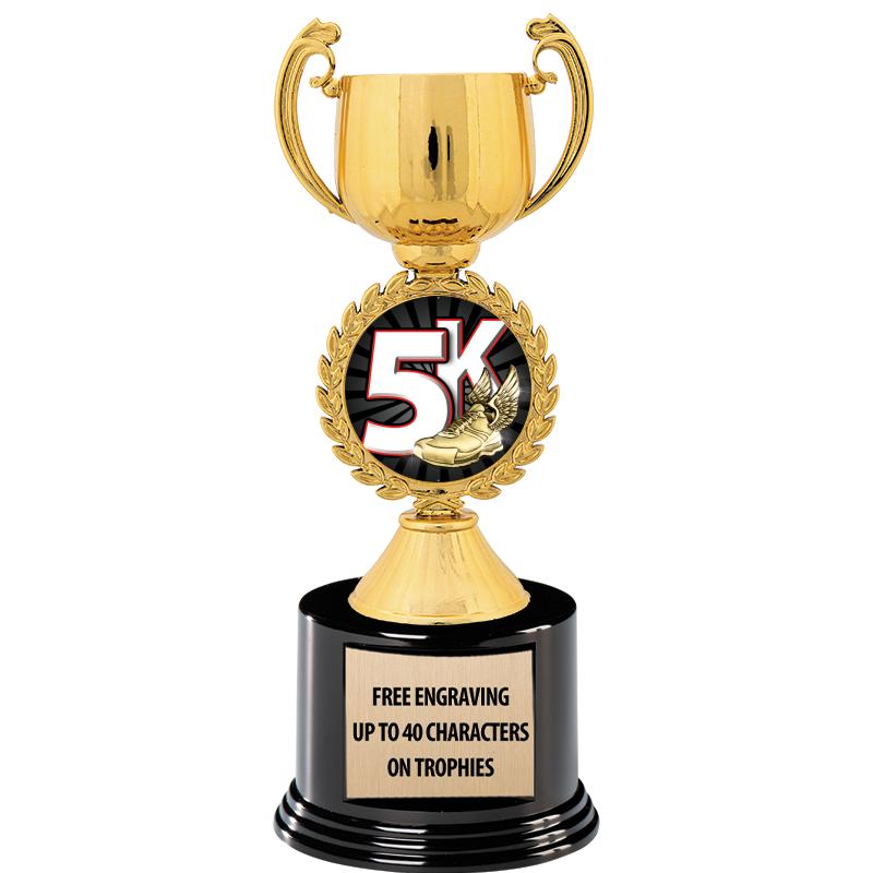 8.75" CHAPLET CUP GLD W/ RND B