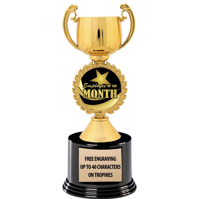 8.75" CHAPLET CUP GLD W/ RND B