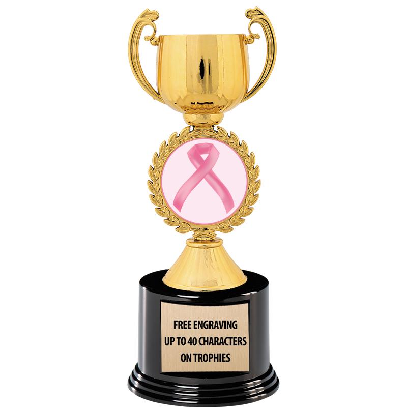 8.75" CHAPLET CUP GLD W/ RND B