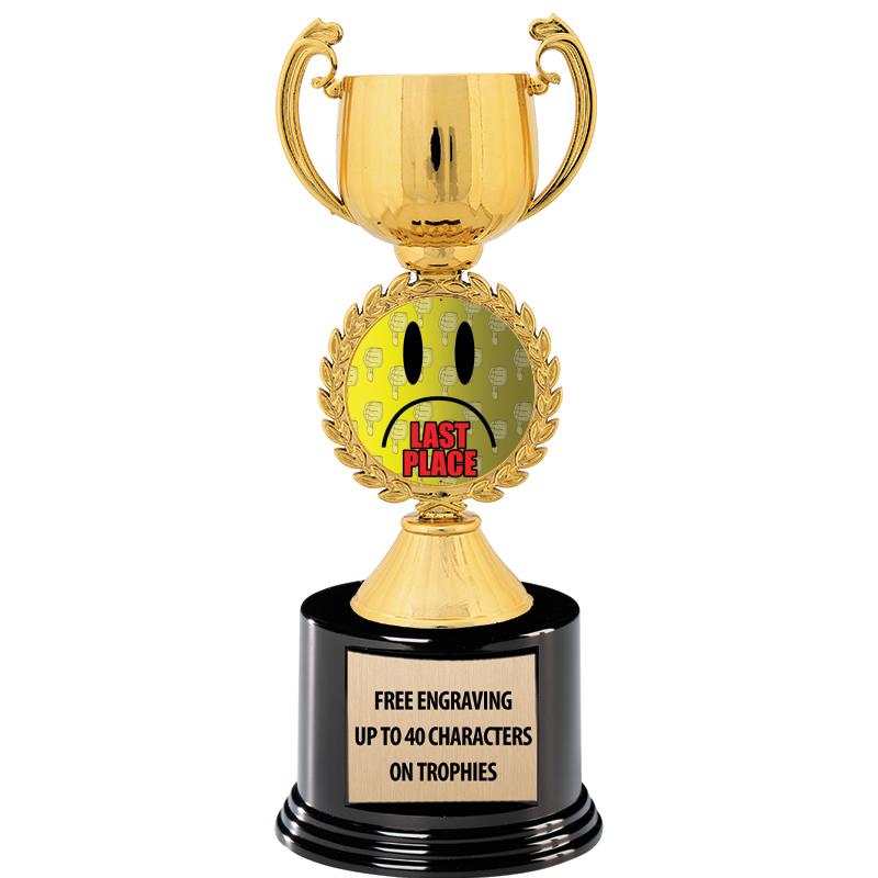 8.75" CHAPLET CUP GLD W/ RND B