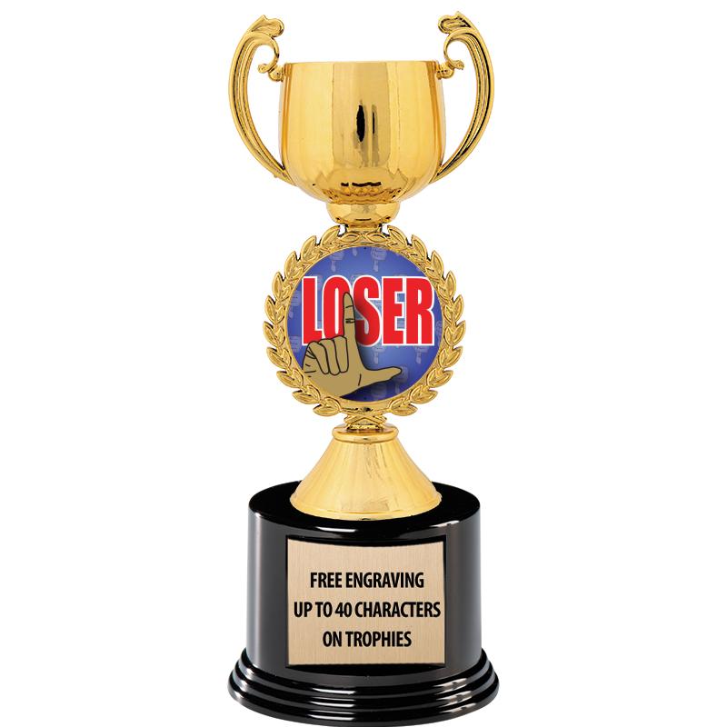 8.75" CHAPLET CUP GLD W/ RND B