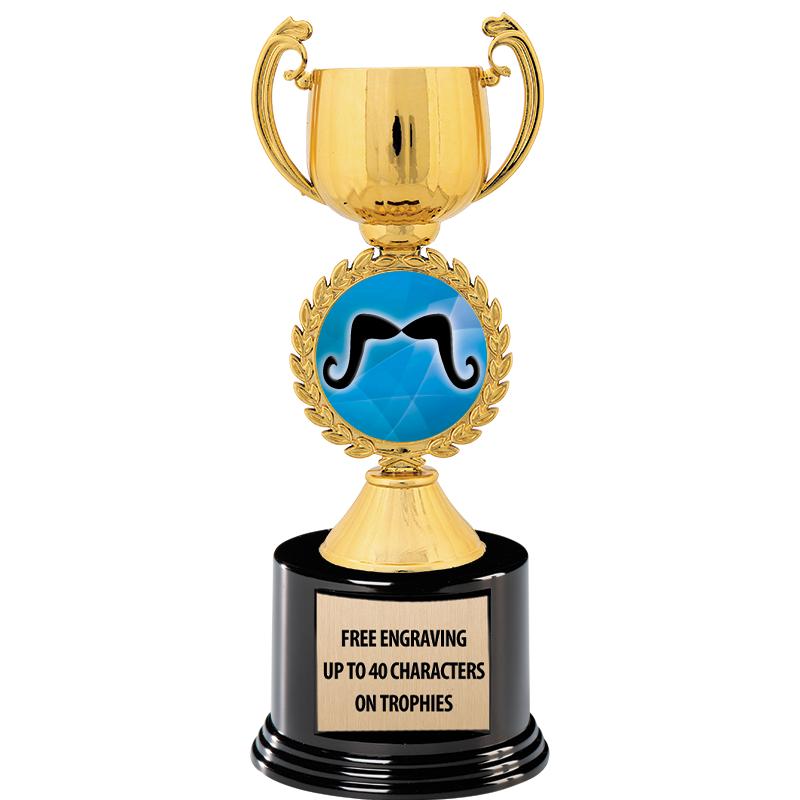 8.75" CHAPLET CUP GLD W/ RND B