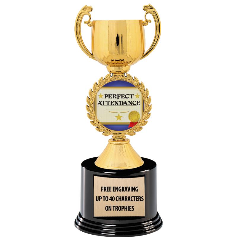 8.75" CHAPLET CUP GLD W/ RND B