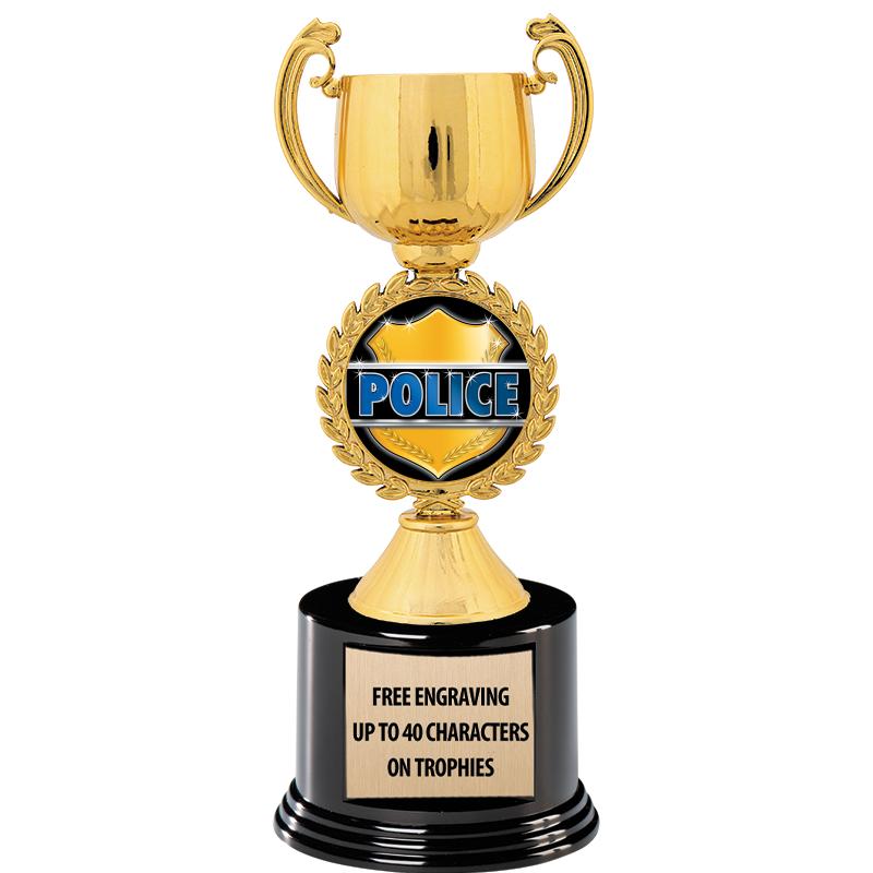 8.75" CHAPLET CUP GLD W/ RND B