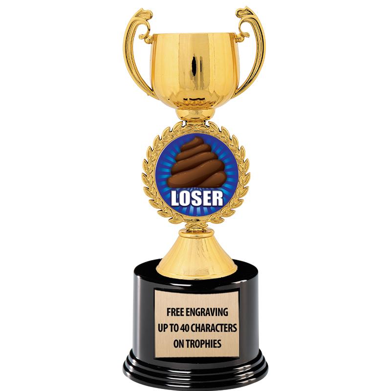 8.75" CHAPLET CUP GLD W/ RND B