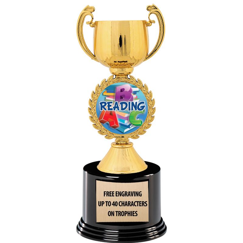 8.75" CHAPLET CUP GLD W/ RND B