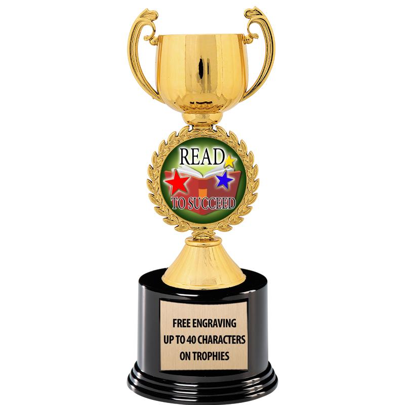 8.75" CHAPLET CUP GLD W/ RND B