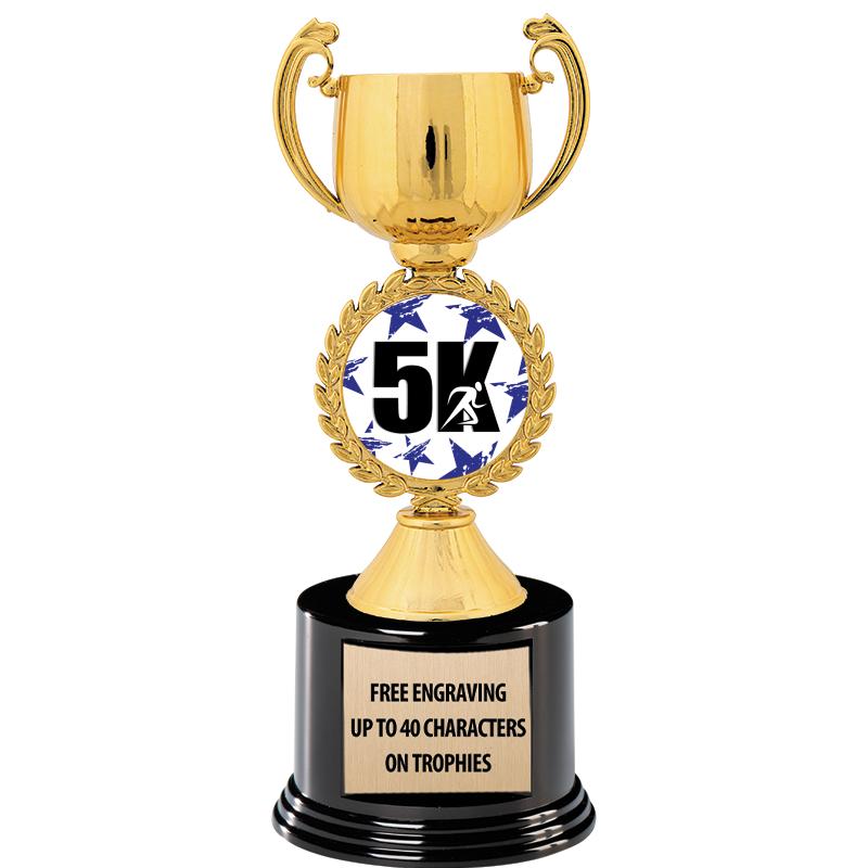 8.75" CHAPLET CUP GLD W/ RND B