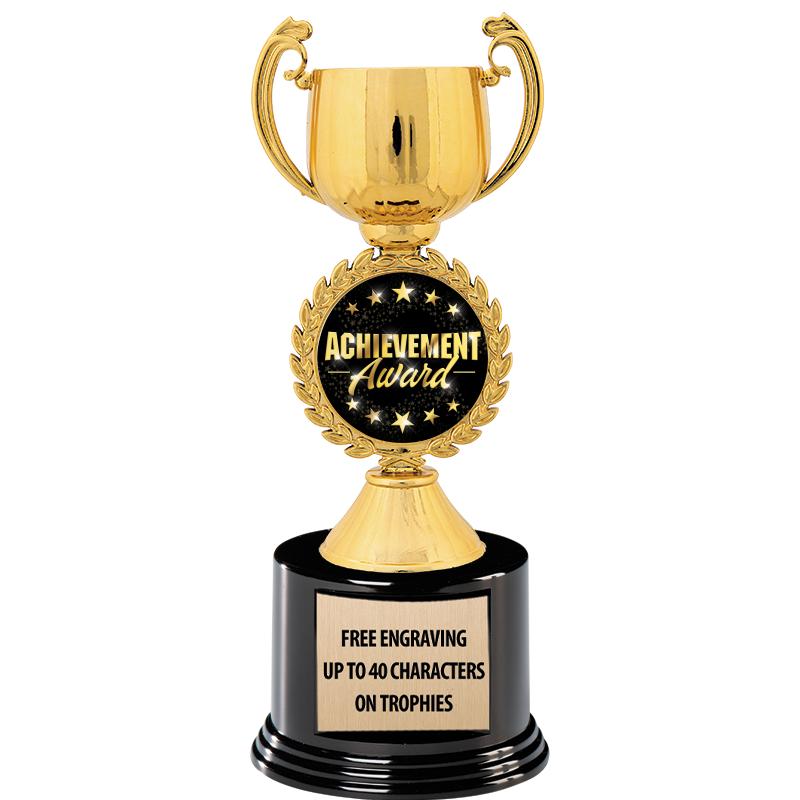 8.75" CHAPLET CUP GLD W/ RND B