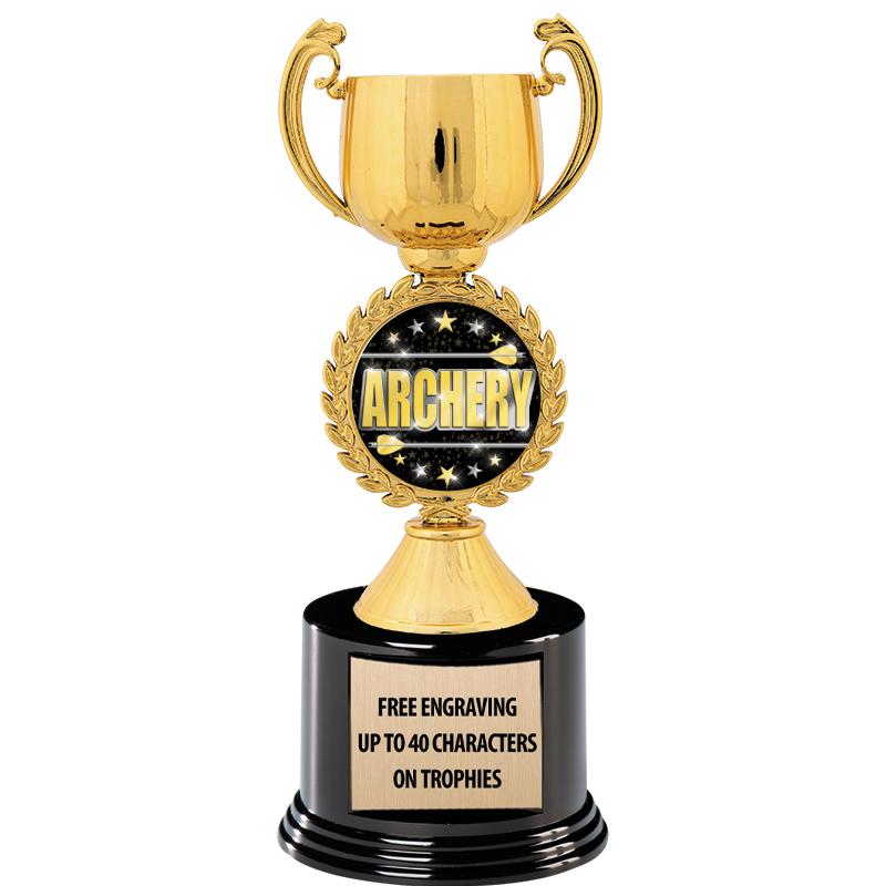 8.75" CHAPLET CUP GLD W/ RND B