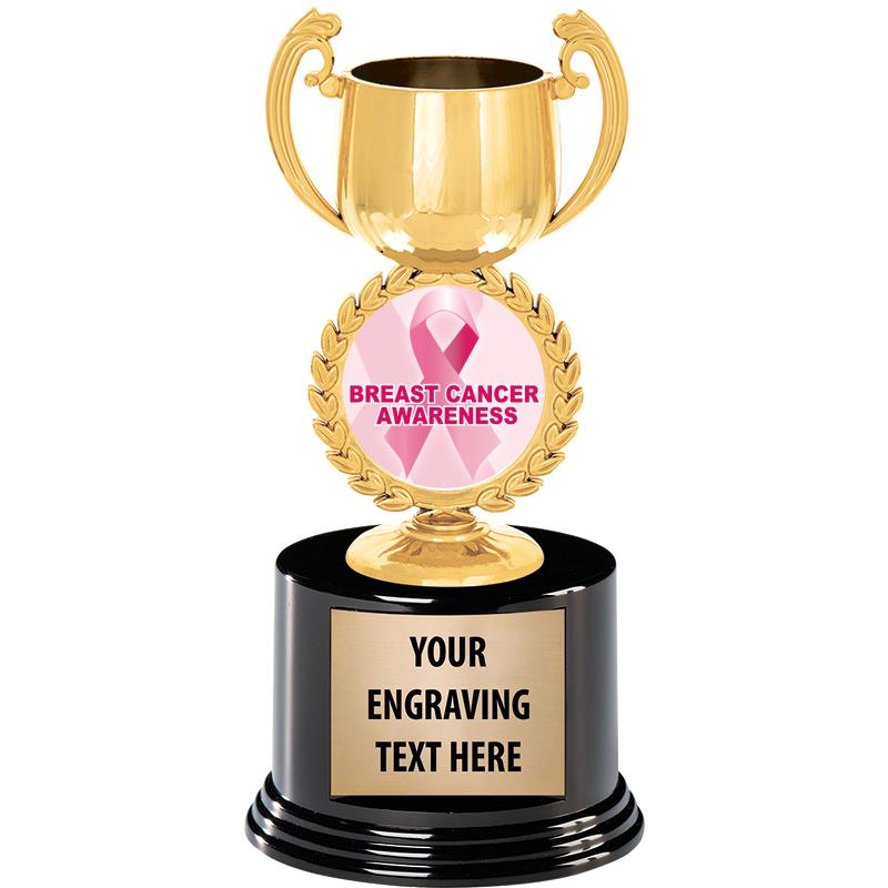 8" CHAPLET CUP GLD W/RND BS