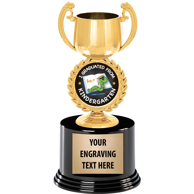 8" CHAPLET CUP GLD W/RND BS