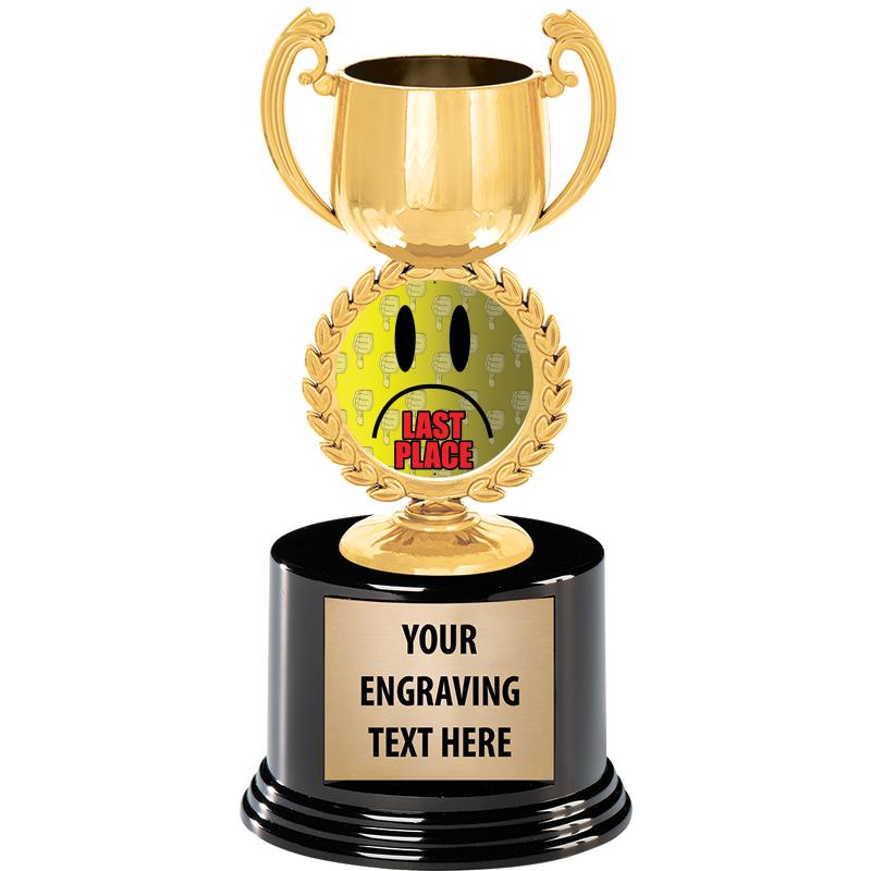 8" CHAPLET CUP GLD W/RND BS