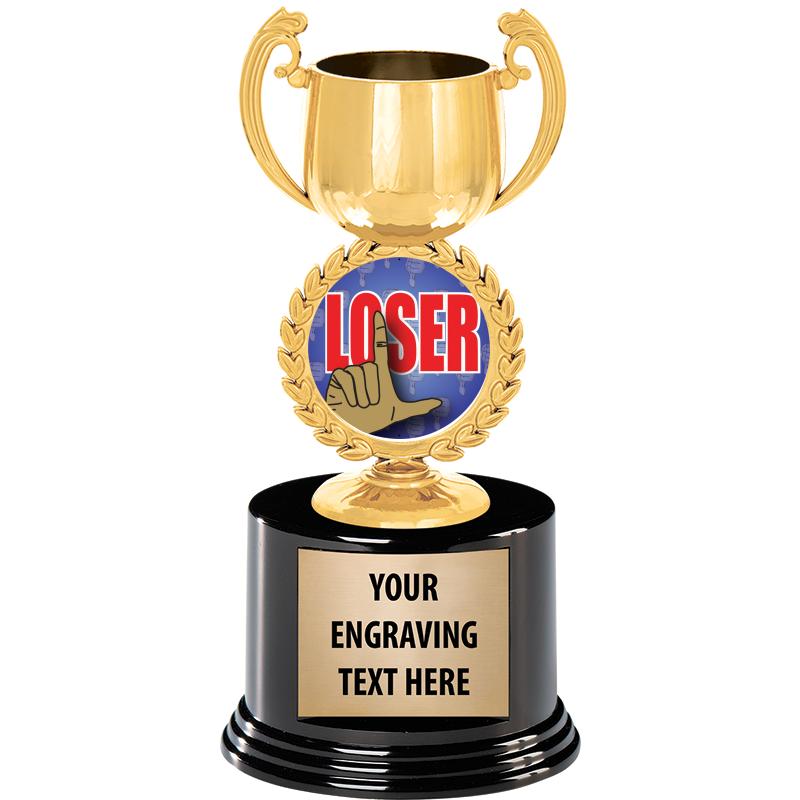 8" CHAPLET CUP GLD W/RND BS