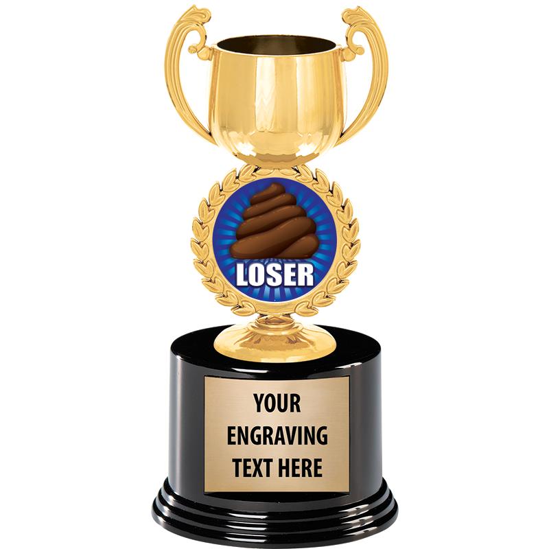 8" CHAPLET CUP GLD W/RND BS