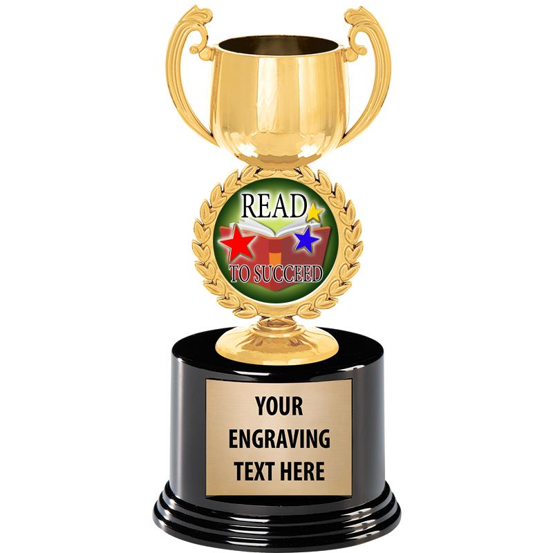 8" CHAPLET CUP GLD W/RND BS