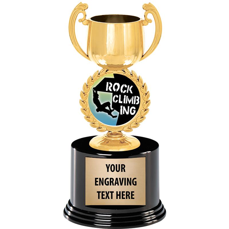 8" CHAPLET CUP GLD W/RND BS