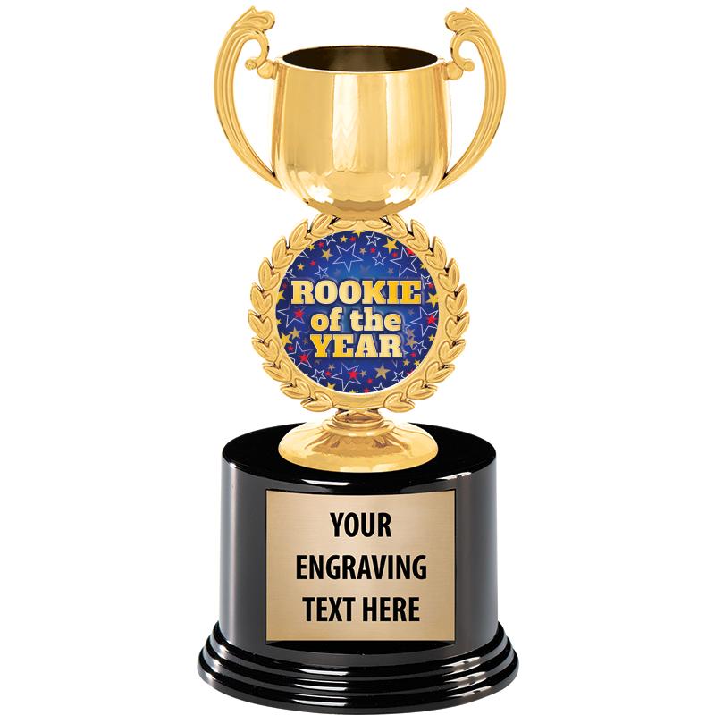 8" CHAPLET CUP GLD W/RND BS